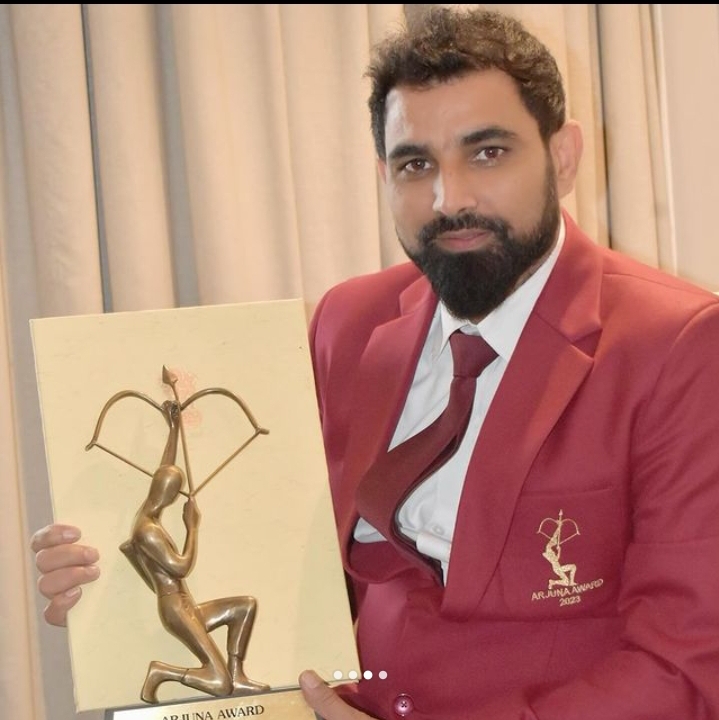 mohammed shami arjun award 2024 in hindi 